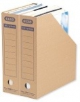 ELBA Archiv-Stehsammler<br/>B 7,5 x T 28,5 x H 31,3 cm<br/>DIN A4<br/>Material: Karton<br/>Fb. braun
