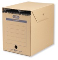 ELBA Archivboxen<br/>B 24,0 x T 34,1 x H 31,5 cm<br/>24,2 l Fassungsvermögen<br/>Material: Karton<br/>Farbe: braun<br/>geeignet für Hängeregistraturen