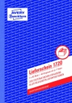 AVERY Zweckform<br/> Formularbuch 1720<br/> Lieferschein<br/>DIN A5