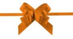 Ziehschleife Grangala Paper<br/>Fb. Orange<br/>Ø 9 cm, Breite 19 mm