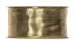 Geschenkband Metallic<br/>Gold<br/>40 mm x 25 m