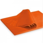 Seidenpapier Orange<br/>37,5 x 50 cm<br/>35 g/m²
