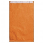 Papierbeutel<br/><b>150 x 40 x 210 mm</b><br/>50 g/m²<br/>orange