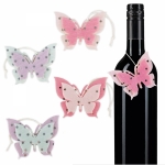 Anhänger Sommer-Schmetterling<br/>flieder/rosa/pink/blau<br/>ca. 6 + 8 cm