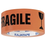<b>Fragile</b><br/>orange<br/>50 mm x 66 m<br/>Folienstärke: 33 µ<br/>Gesamtstärke: 53 µ