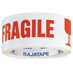 <b>Fragile</b><br/>weiß<br/>50 mm x 66 m<br/>Folienstärke: 33 µ<br/>Gesamtstärke: 53 µ