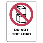 Do not top load<br/>38 x 51 mm