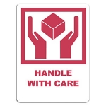Handle with care, rot<br/>38 x 51 mm