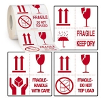 Fragile<br/>Handle with care<br/>50 x 50 mm