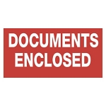 Documents enclosed<br/>60 x 30 mm