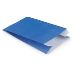 Papierbeutel<br/><b>160 x 80 x 250 mm</b><br/>60 g/m²<br/>marineblau