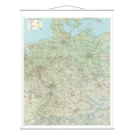 FRANKEN <br/>Straßenkarte Deutschland<br/>B 97,0 x H 137,0 cm<br/>beidseitig laminiertes Papier