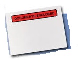 Transparente Dokumententaschen 